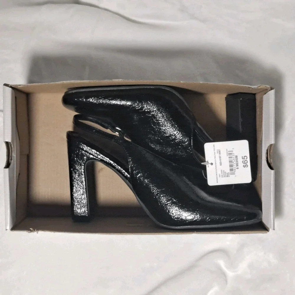 Worthington Saranack Womens Square Closed Toe Block Heel Pumps